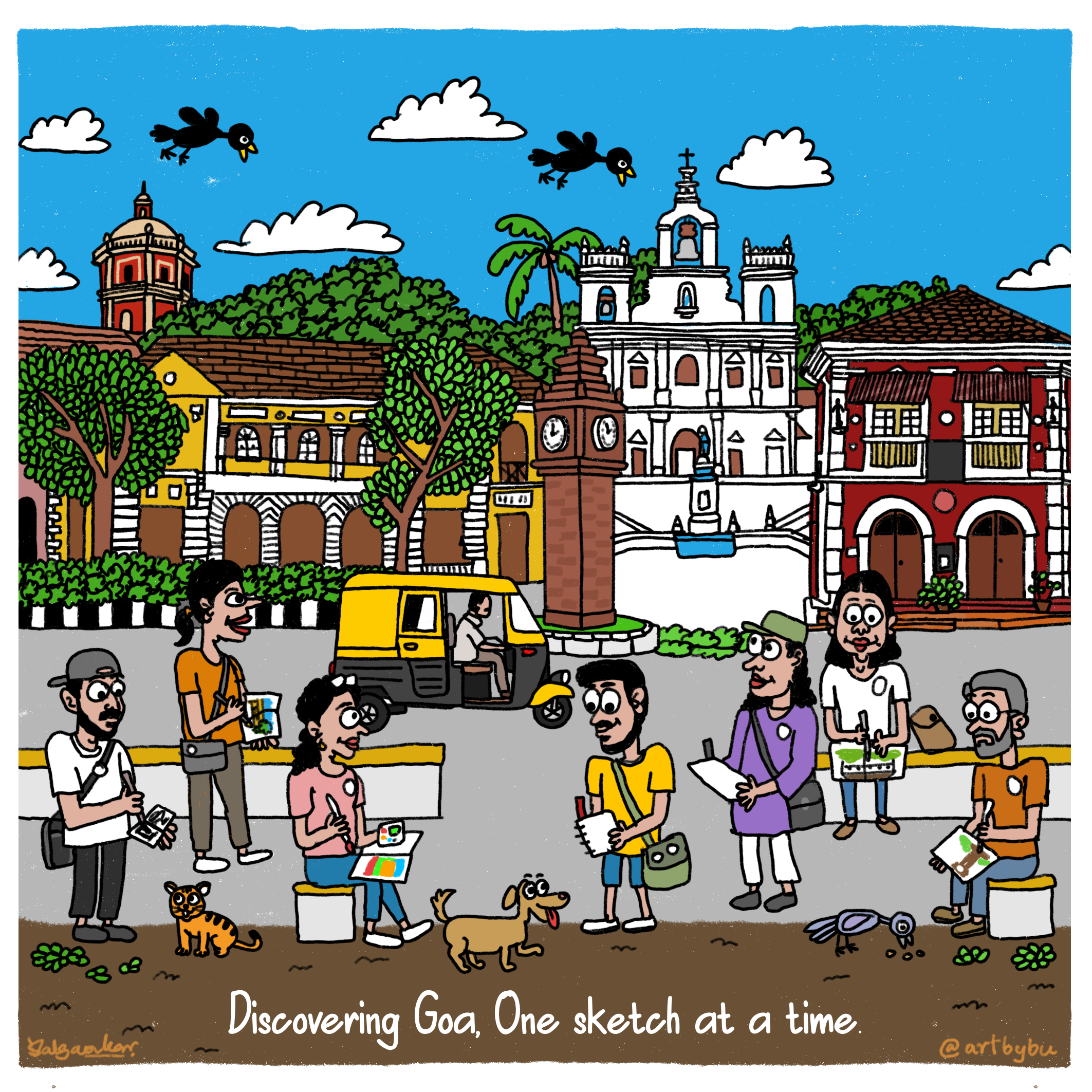 Contact Illustration